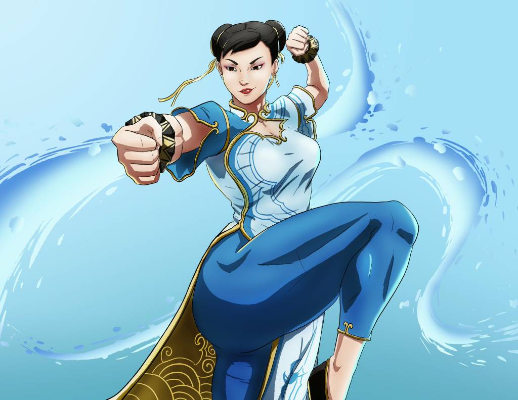 Chun Li Block Animation Chun Li by King-Animations on DeviantArt