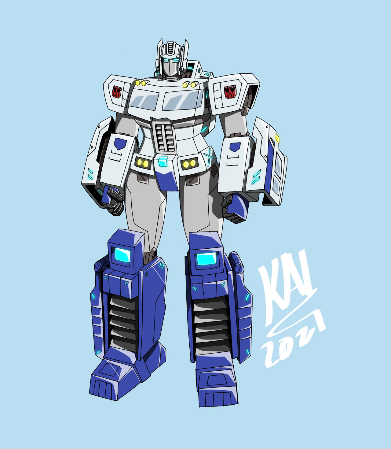 Optima Prime by Blackbird2 on DeviantArt