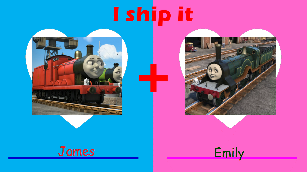 pics Thomas And Friends James X Emily james x emily i ship it by
