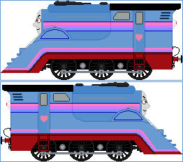 Streamlining Tank Engine My Trainsona as a Streamline Tank Engine by BlueMaxJrBirdsTAFFan on ...