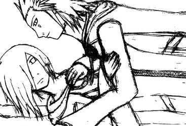 AkuZeku - sketchy by fanfiction-fanatic