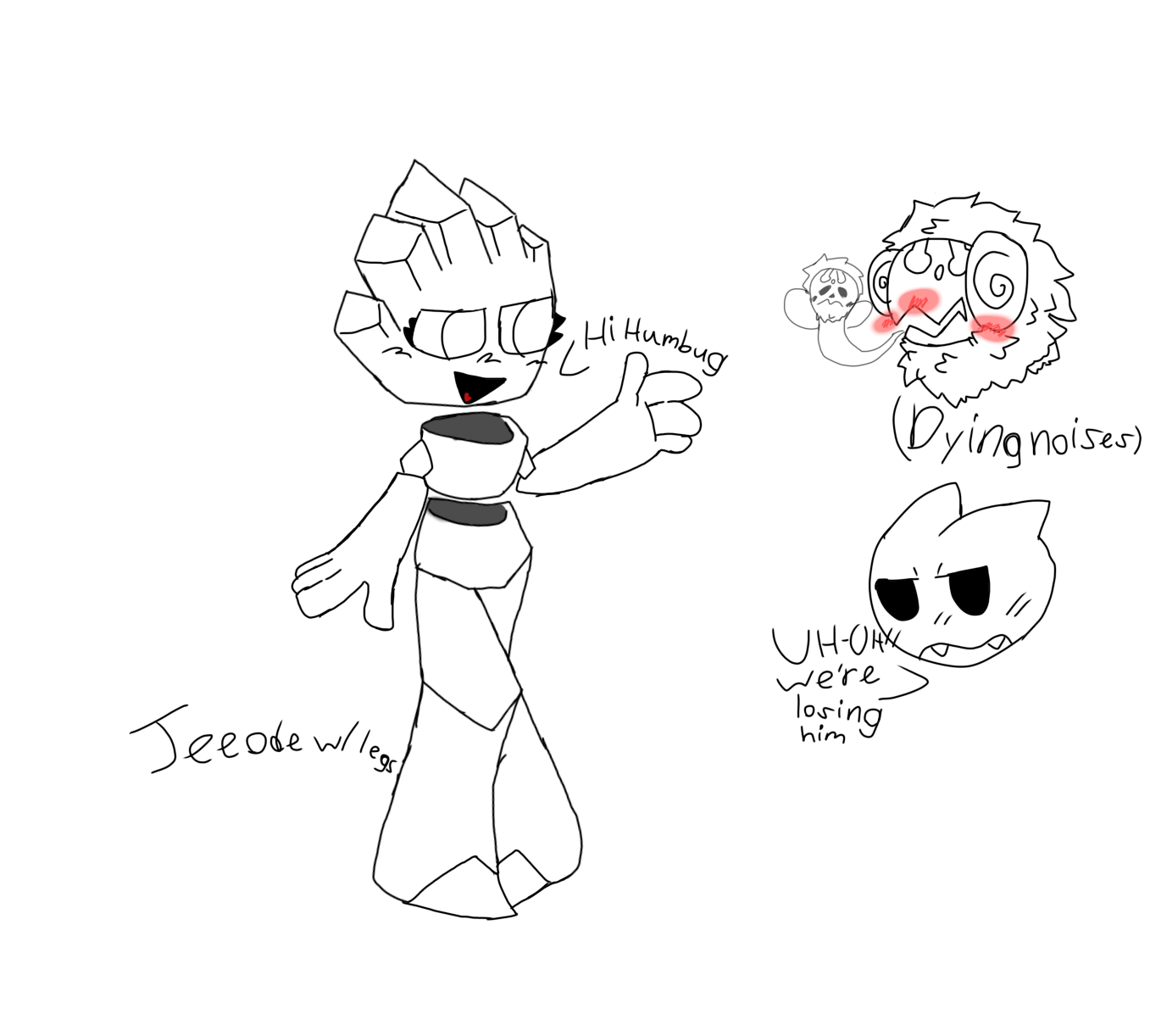 So jeeode with legs real!? by thewaiter123sm on DeviantArt