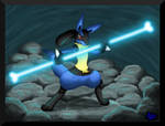 Pokedex Projekt Lucario by LuckyLucario