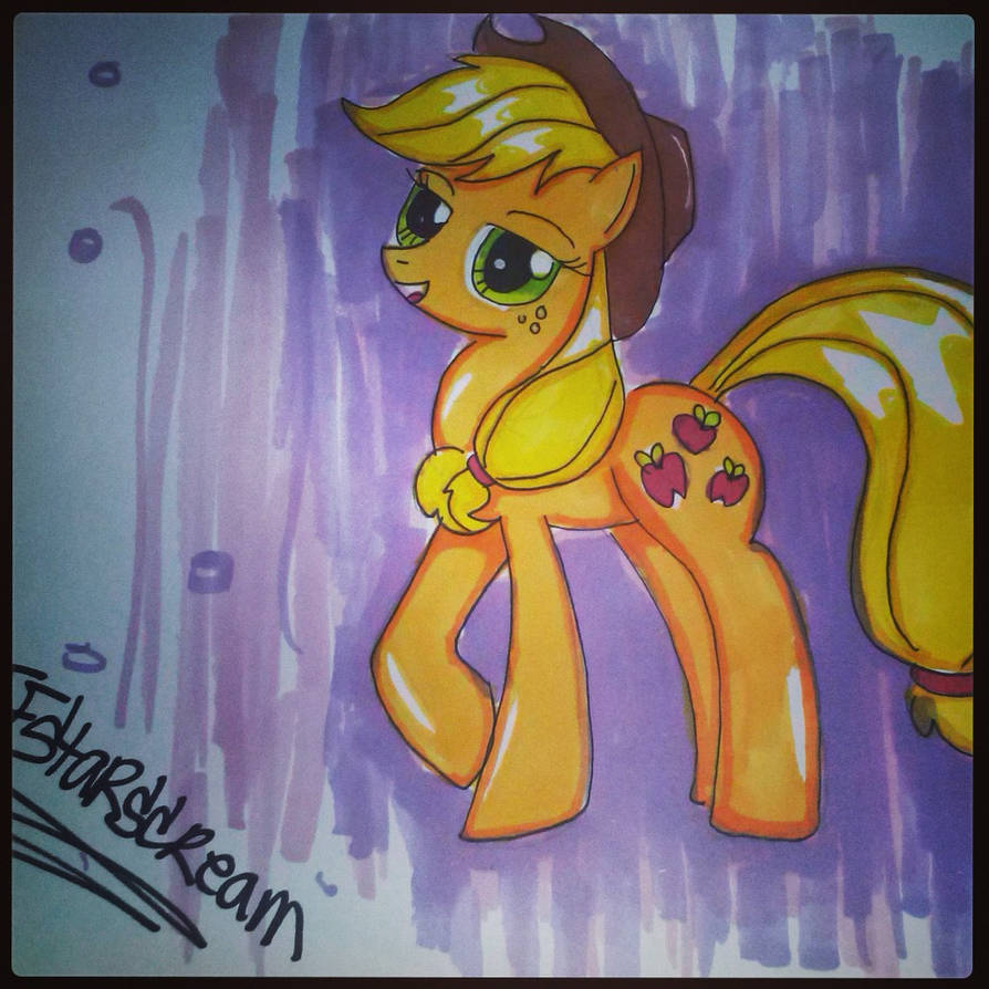 Mlp Applejack Color Inverted MLP: Applejack by TfStarscream on DeviantArt