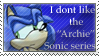 Anti Sonic Archie Stamp by Kimiku on DeviantArt