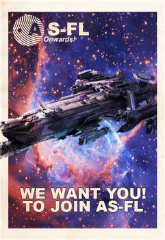 AS-FL Recruitment Poster, Idris