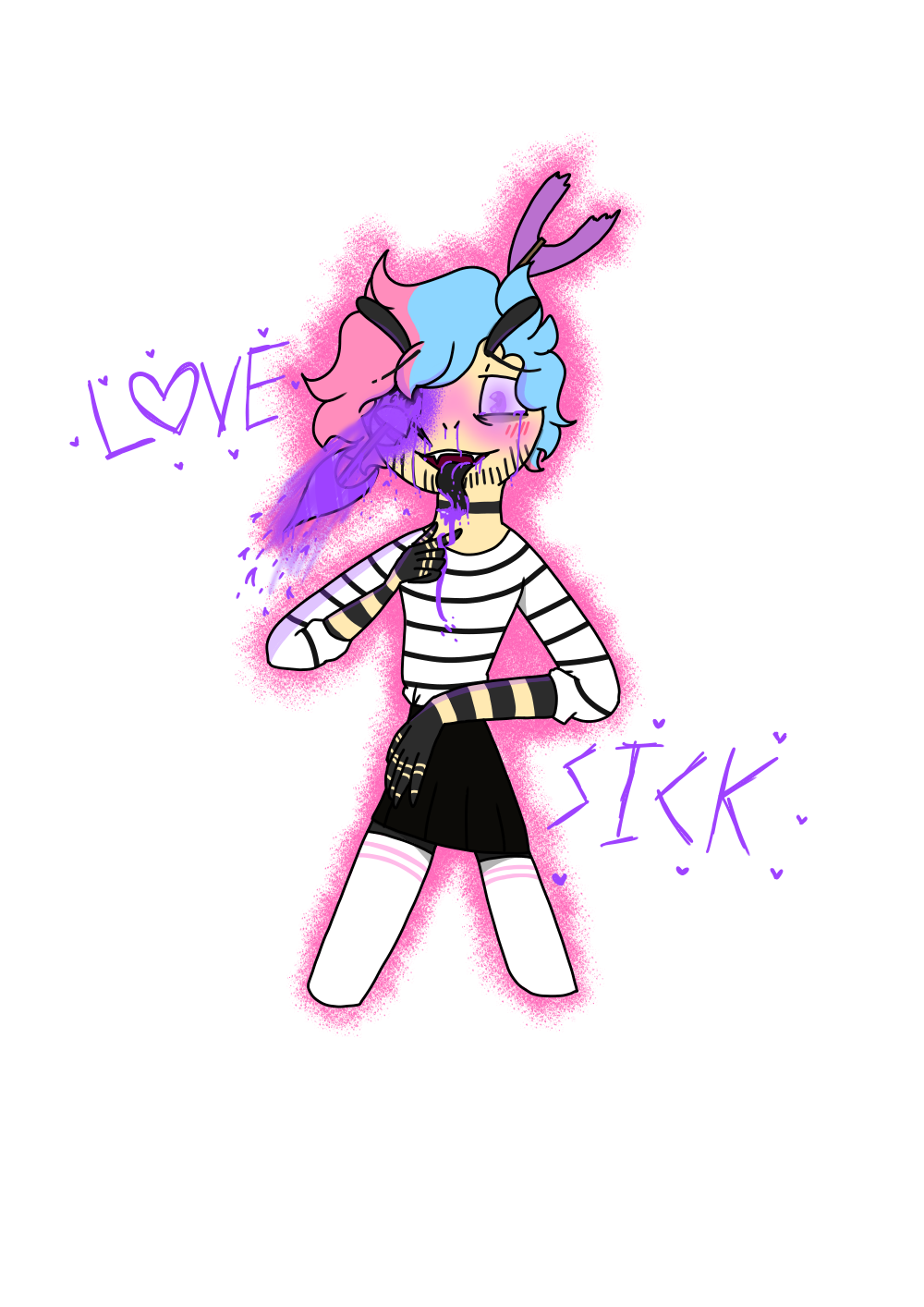 Love Sick (Redraw) by EchoesCartoons on DeviantArt