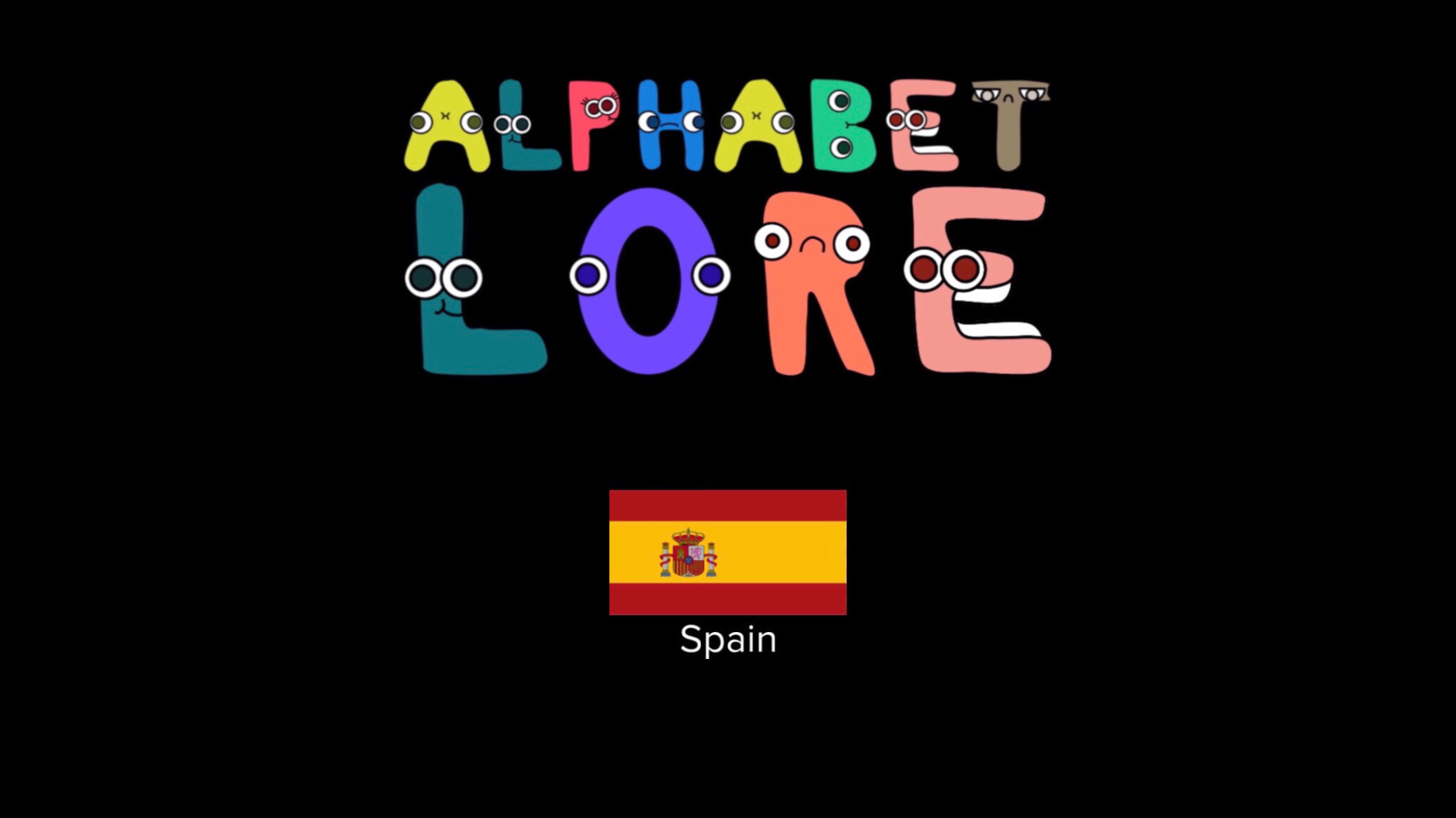Alphabet in Portuguese / Alphabet Lore Song 