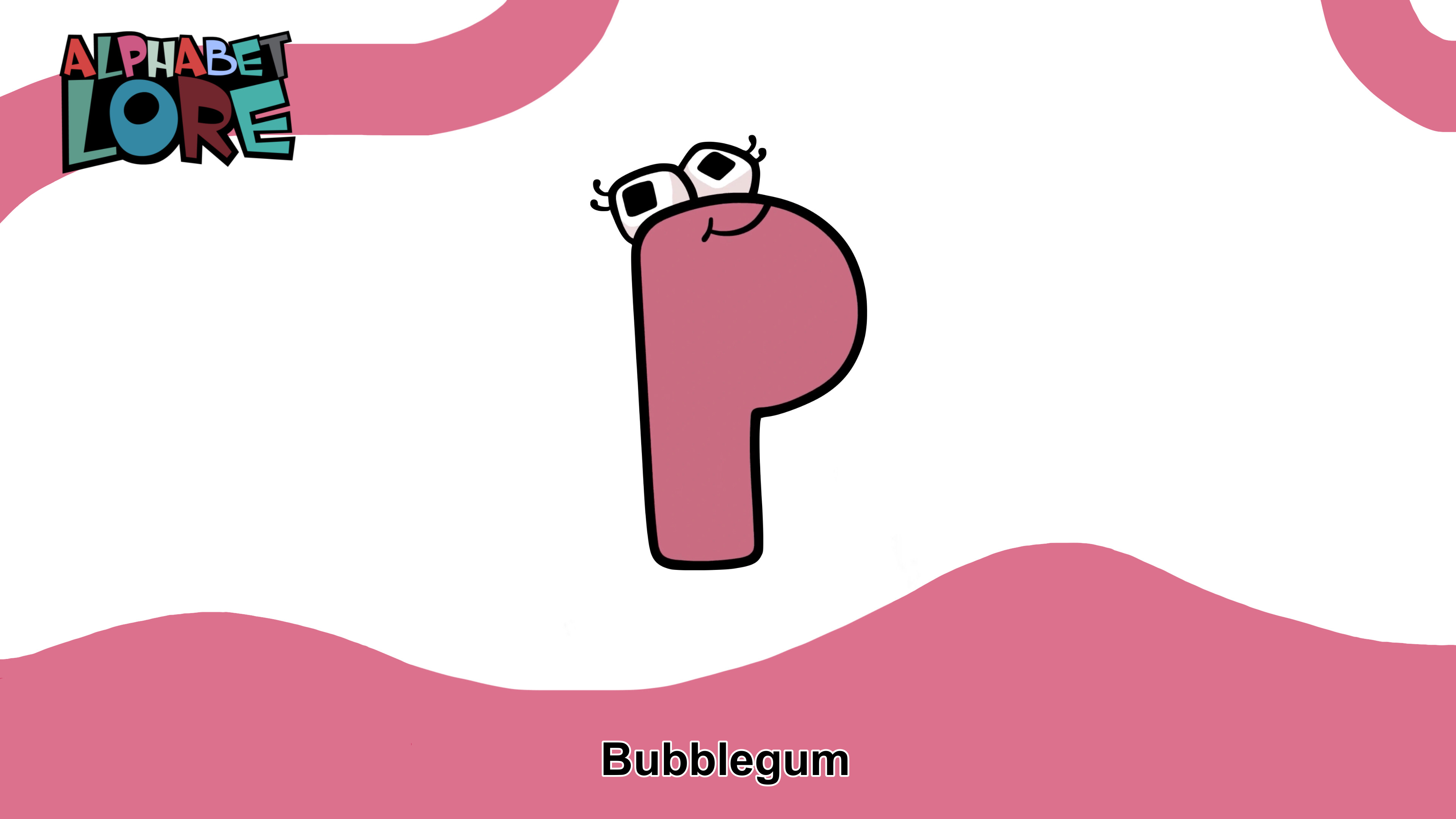 Alphabet Lore P blowing bubble gum by RidaBossy2023 on DeviantArt