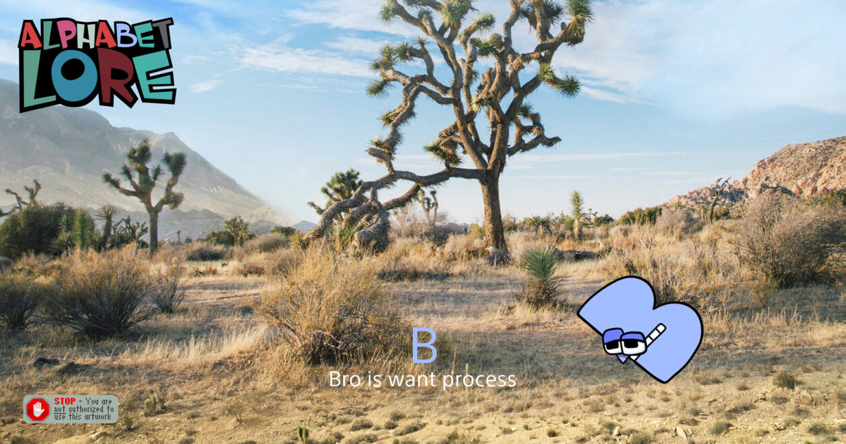 Alphabet Lore - B by HavePoint10 on DeviantArt