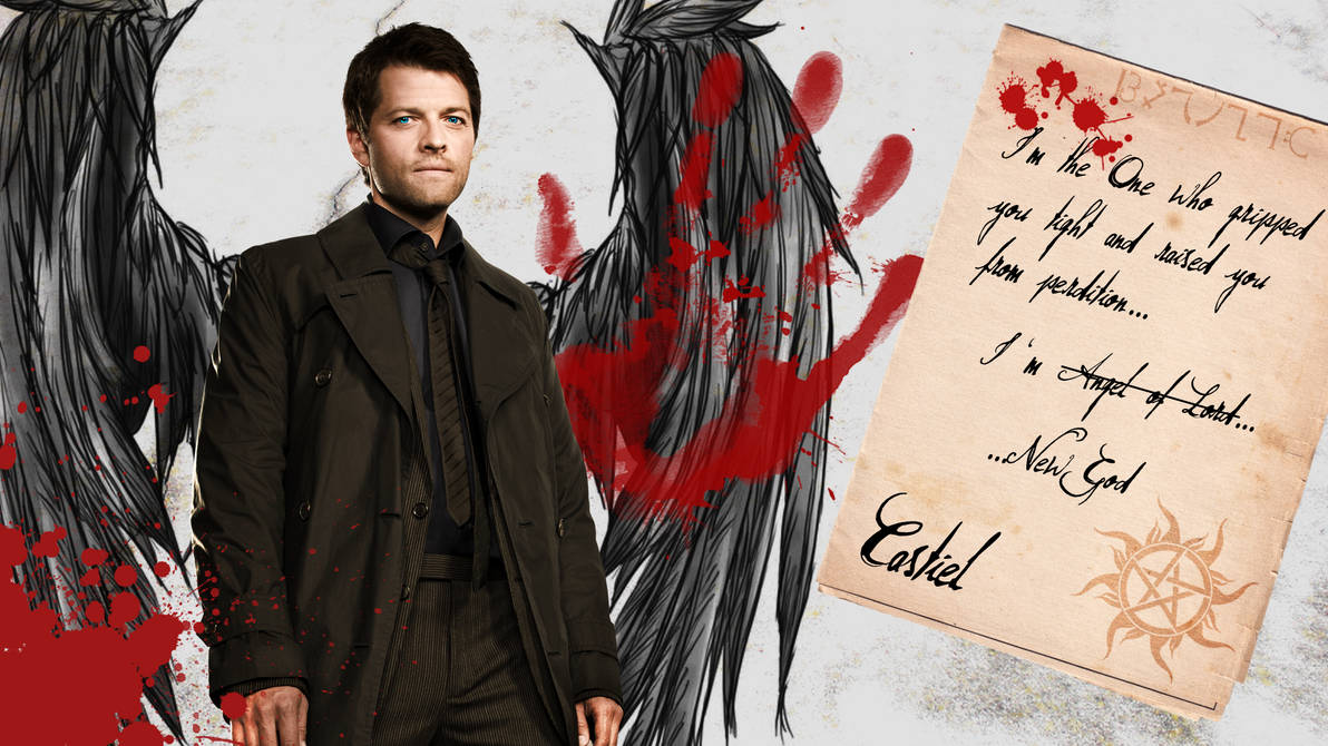 Castiel - SPN Wallaper by GaSukai on DeviantArt