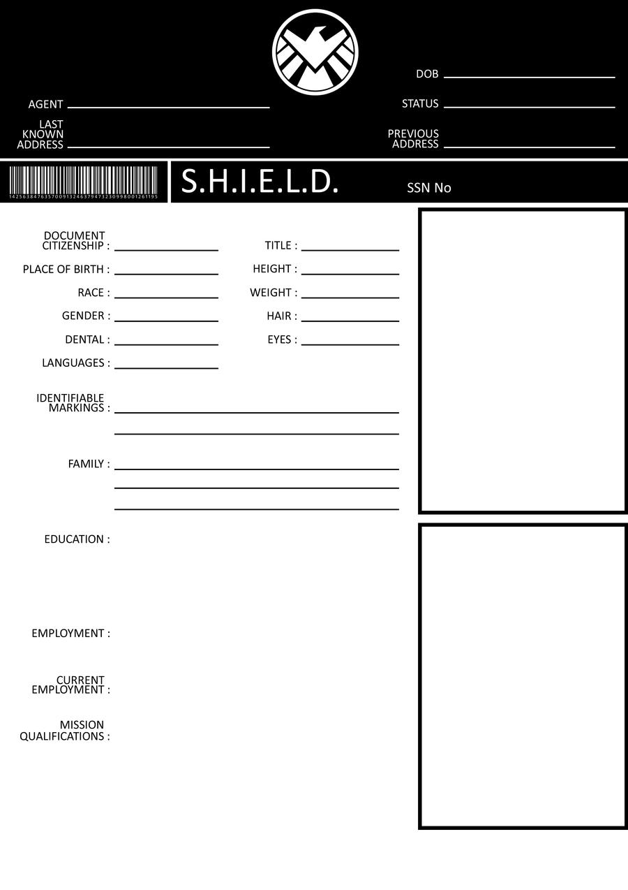 Avengers S.H.I.E.L.D. Template by GaSukai on DeviantArt