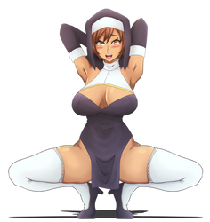 Seductive Nun