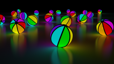 Beachballs 9600x5400