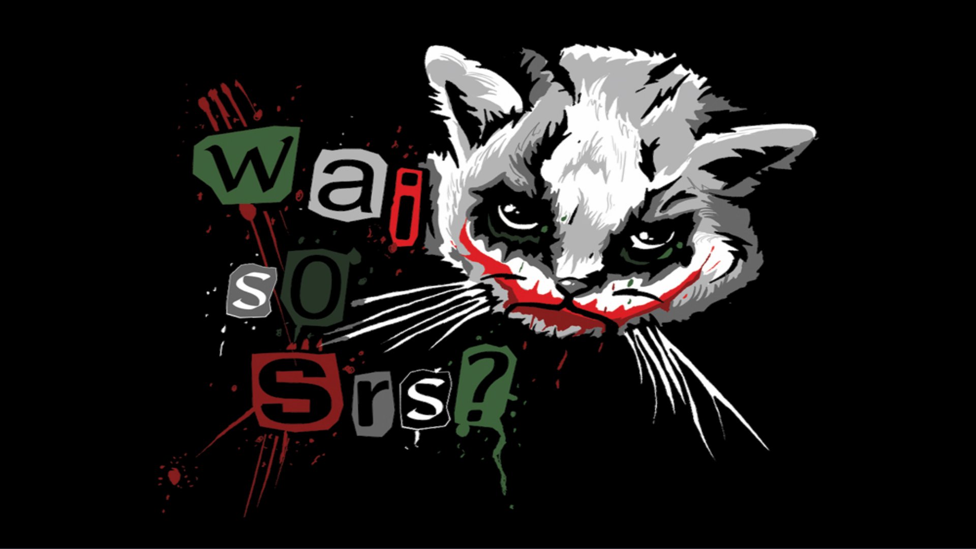joker cat by paullus23 on deviantart