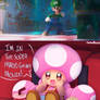 Toadette is in the movie!!