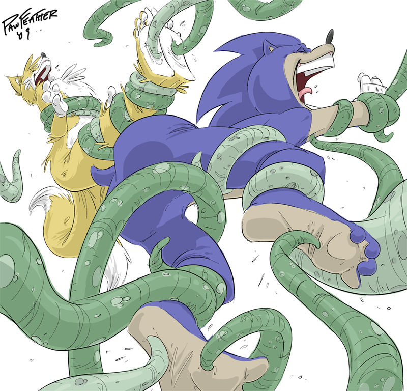 Sonic n'TailsTentacleTickling