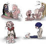 One Piece and Naruto Girls Tickle Tortured