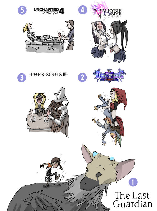 Pawfeather Rangers My Top 5 Games of 2016 by PawFeather on DeviantArt
