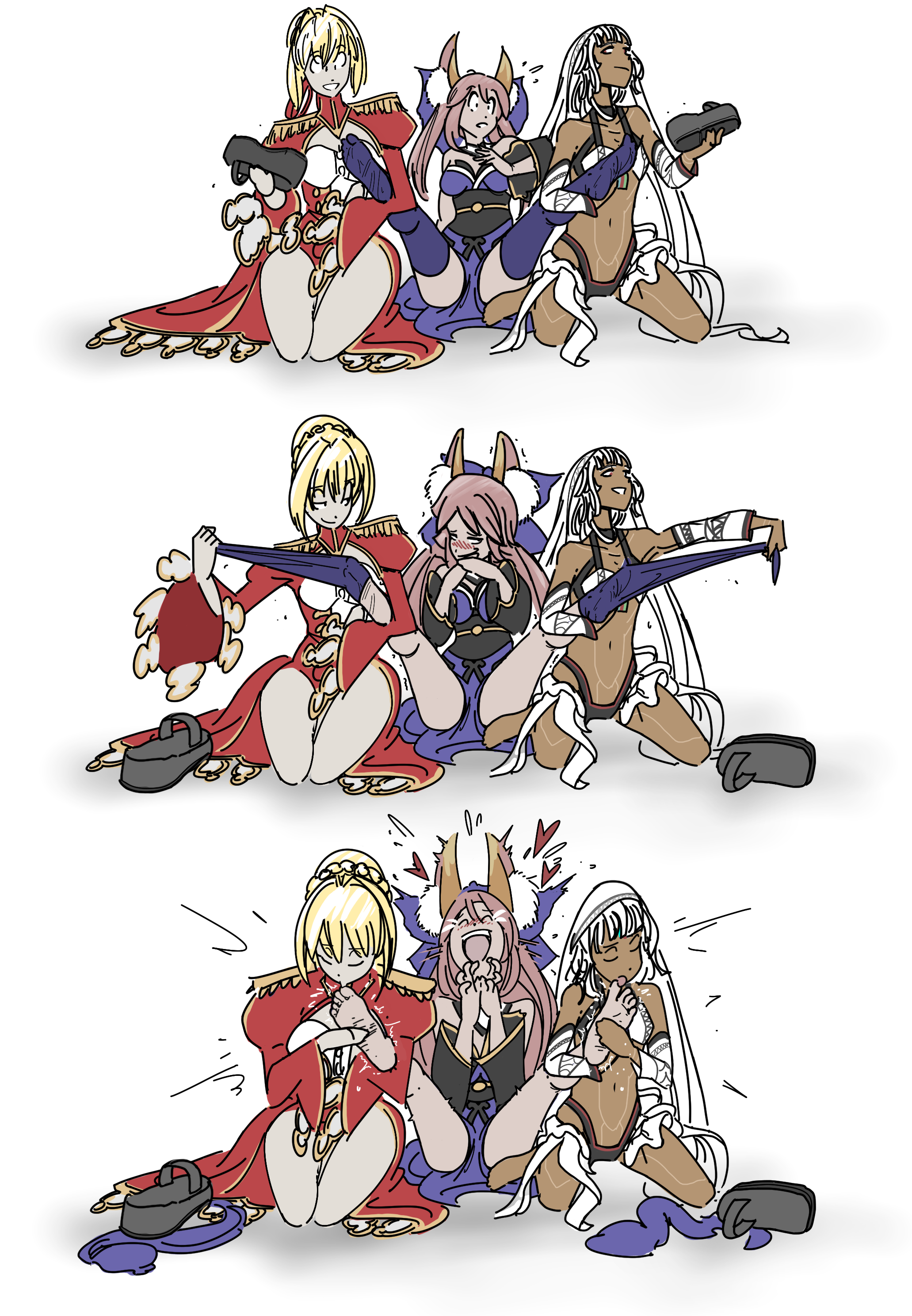 Fate Ladies Tickling Trio