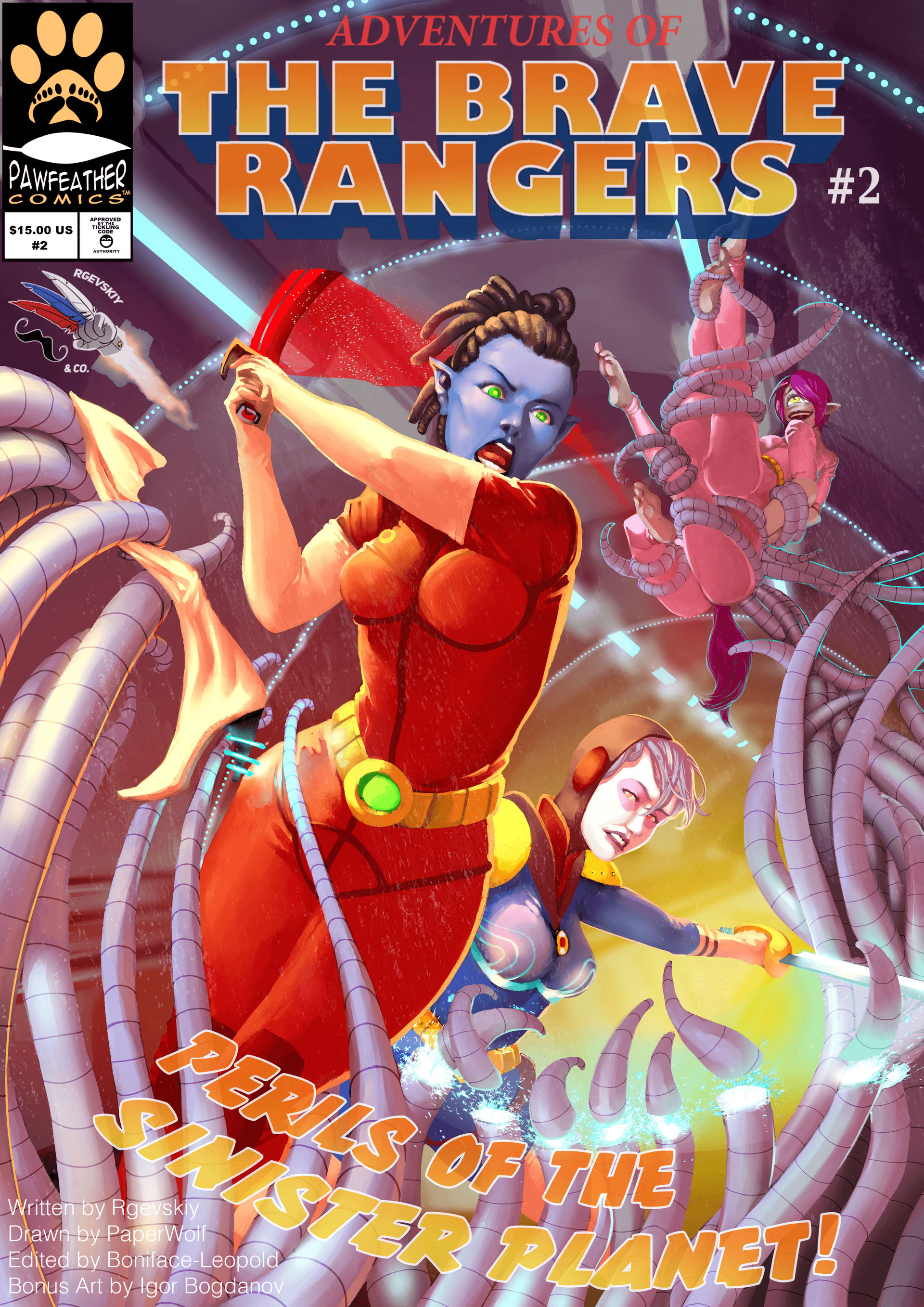 Brave Ranger Letters Brave Rangers #3 Sample Page by PawFeather on DeviantArt