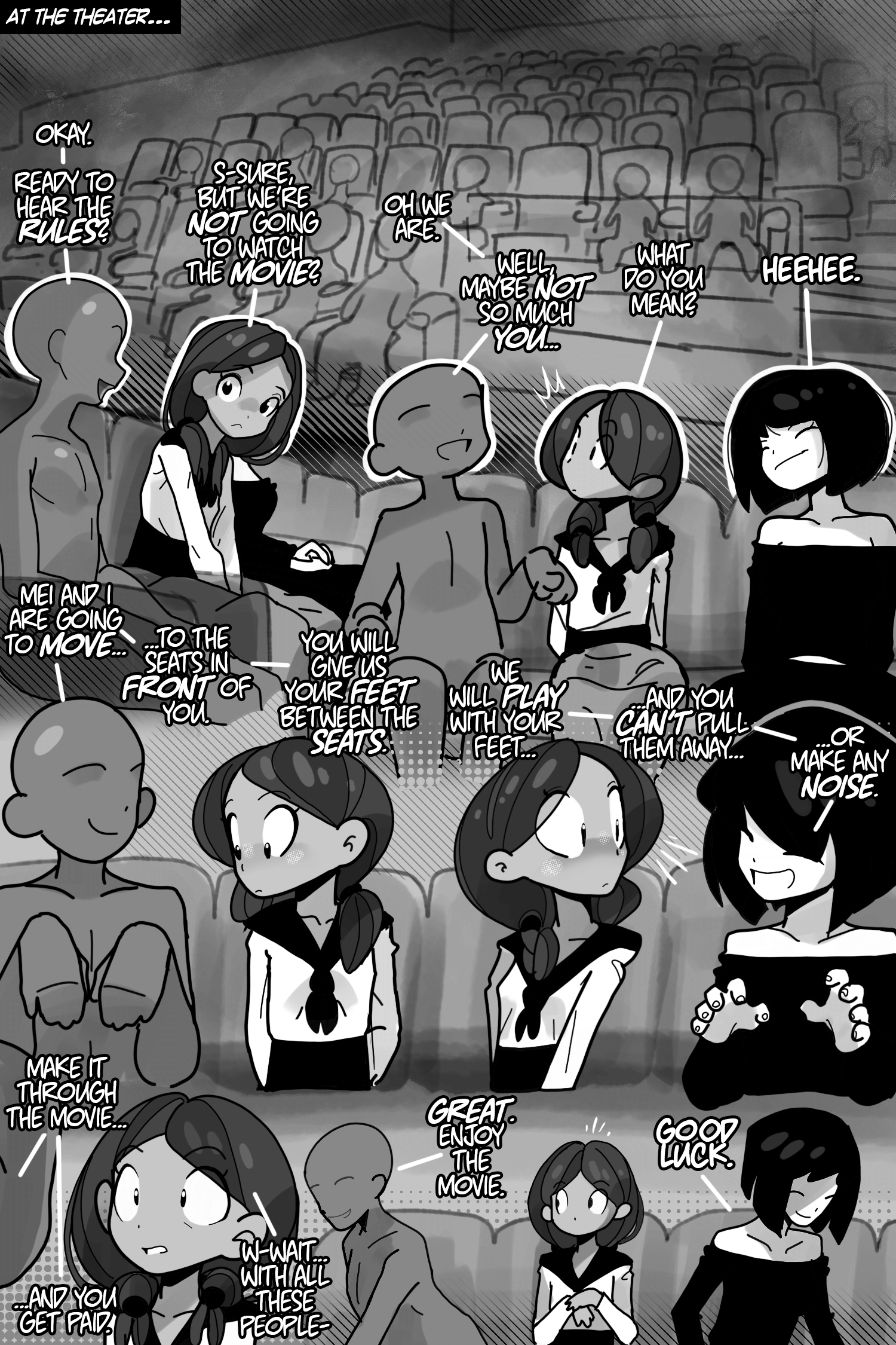 Pawfeather Rangers Feet in Theater? by PawFeather on DeviantArt