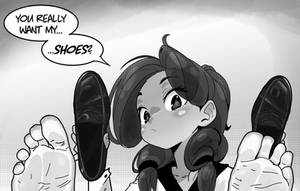 You Want My Shoes?