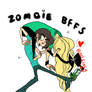 Bro And Sis Zombie Fun