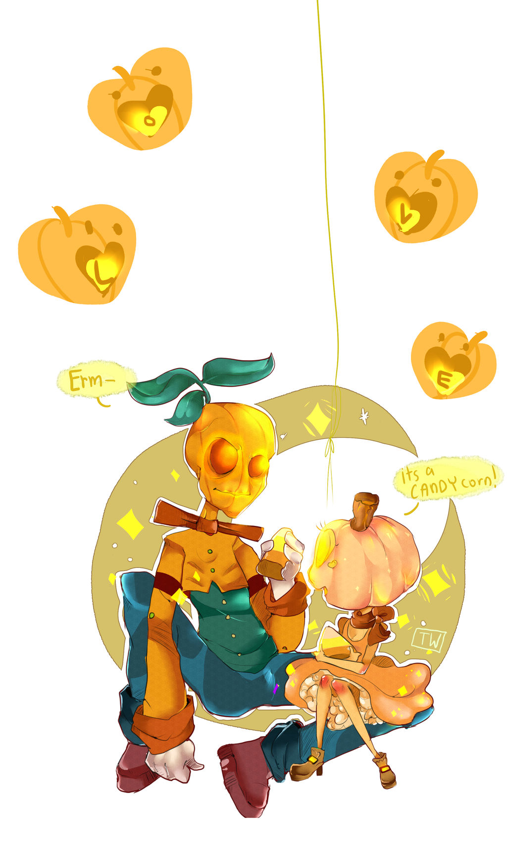 Pumpkin Love Time commision