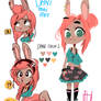 Daniiiii Mini Ref Sheet  PLUS STREAM