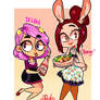 Bunny And Delani cutie cooks