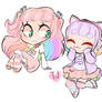 Pastel Cutie Set Chibi Comm