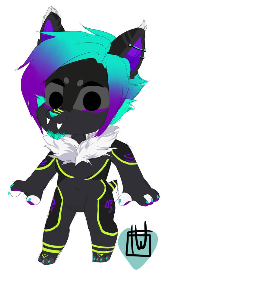 Pyjarid Chibi Thepyro mini chibi commission by temporaryWizard on DeviantArt