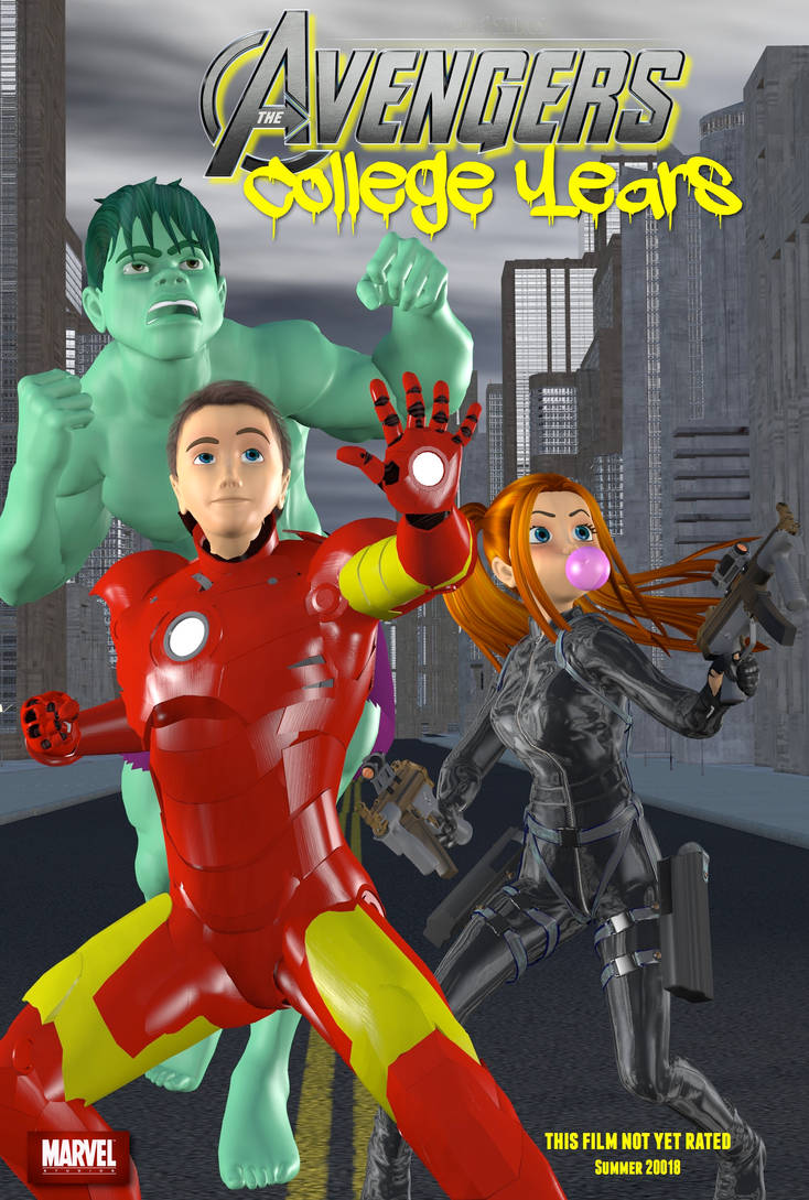 Avengers College Years Poster By Stcody On DeviantArt avengers-college-years-poster-by-stcody-on-deviantart