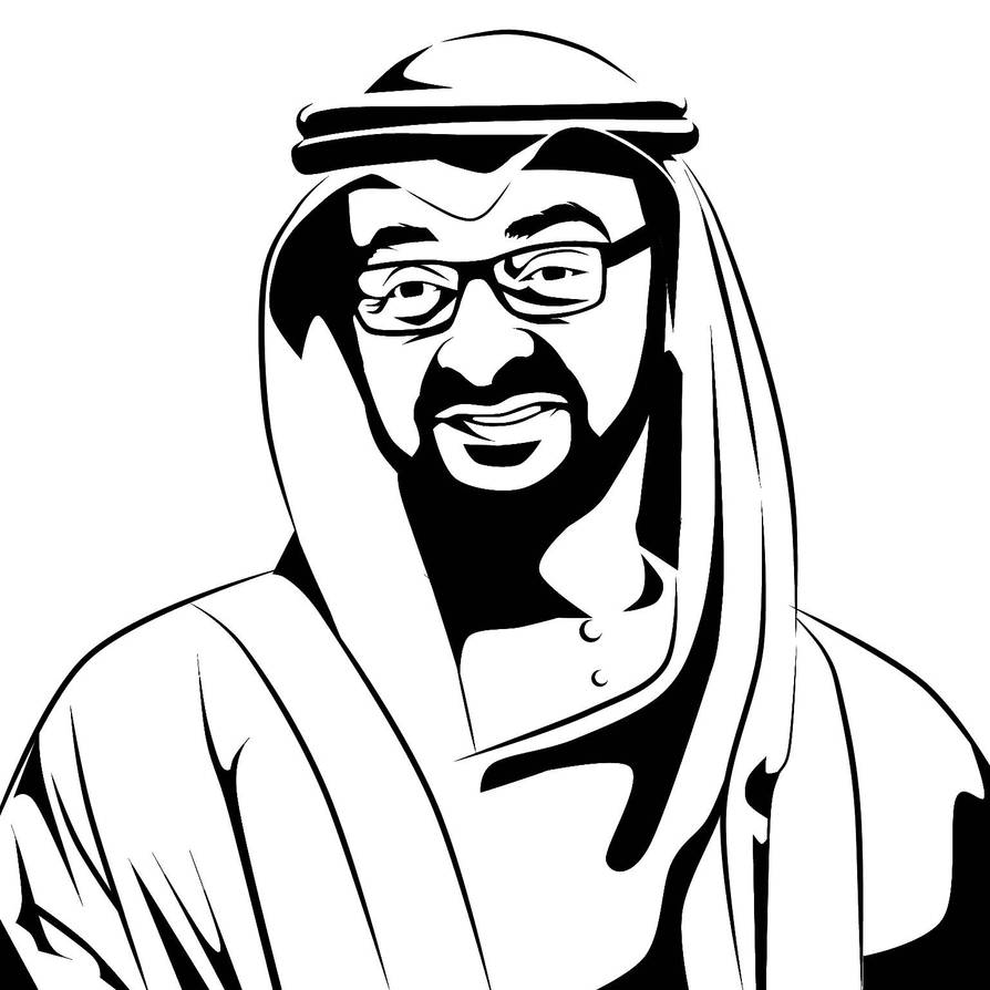 Sheikh Mohammed bin Zayed Al Nahyan Art by abdoarts21 on DeviantArt