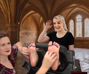 Evanna Lynch tickle fake 2