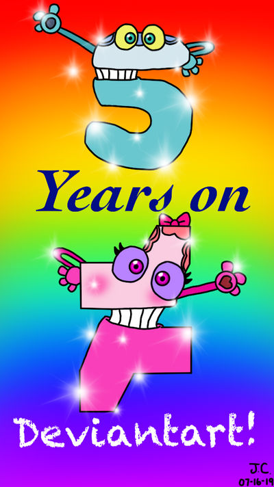 5 Years on Deviantart by Julibear99 on DeviantArt