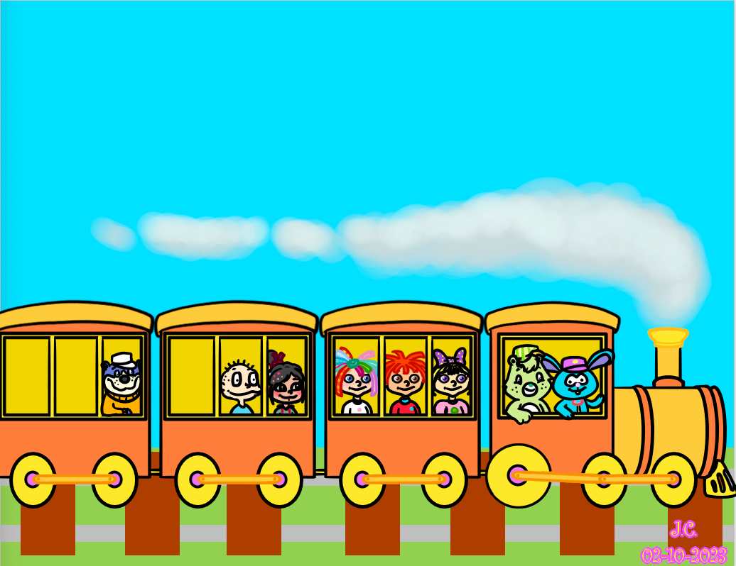 All Aboard the Raggles Express by Julibear99 on DeviantArt