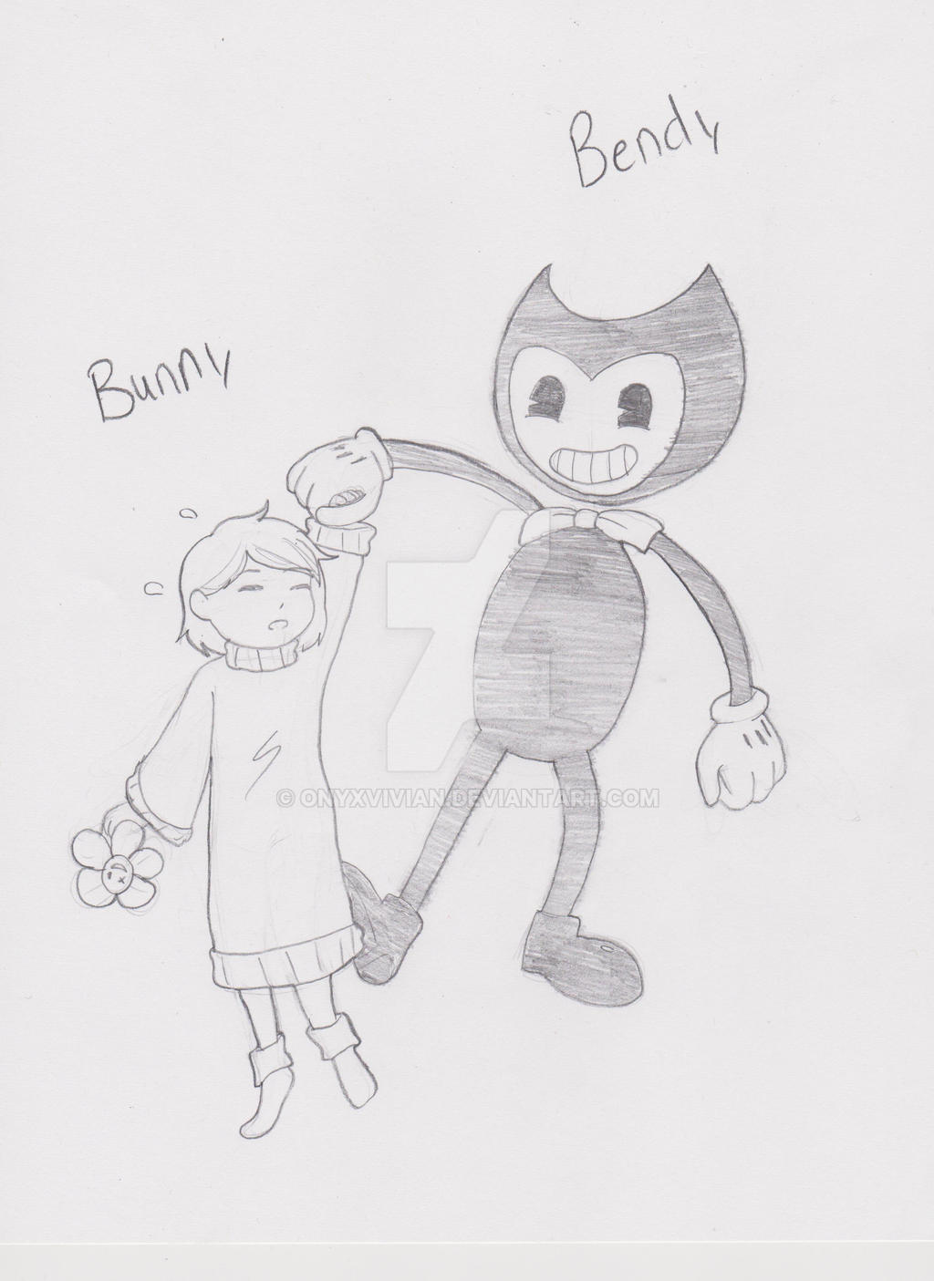 Bendy and Bunny by OnyxVivian on DeviantArt
