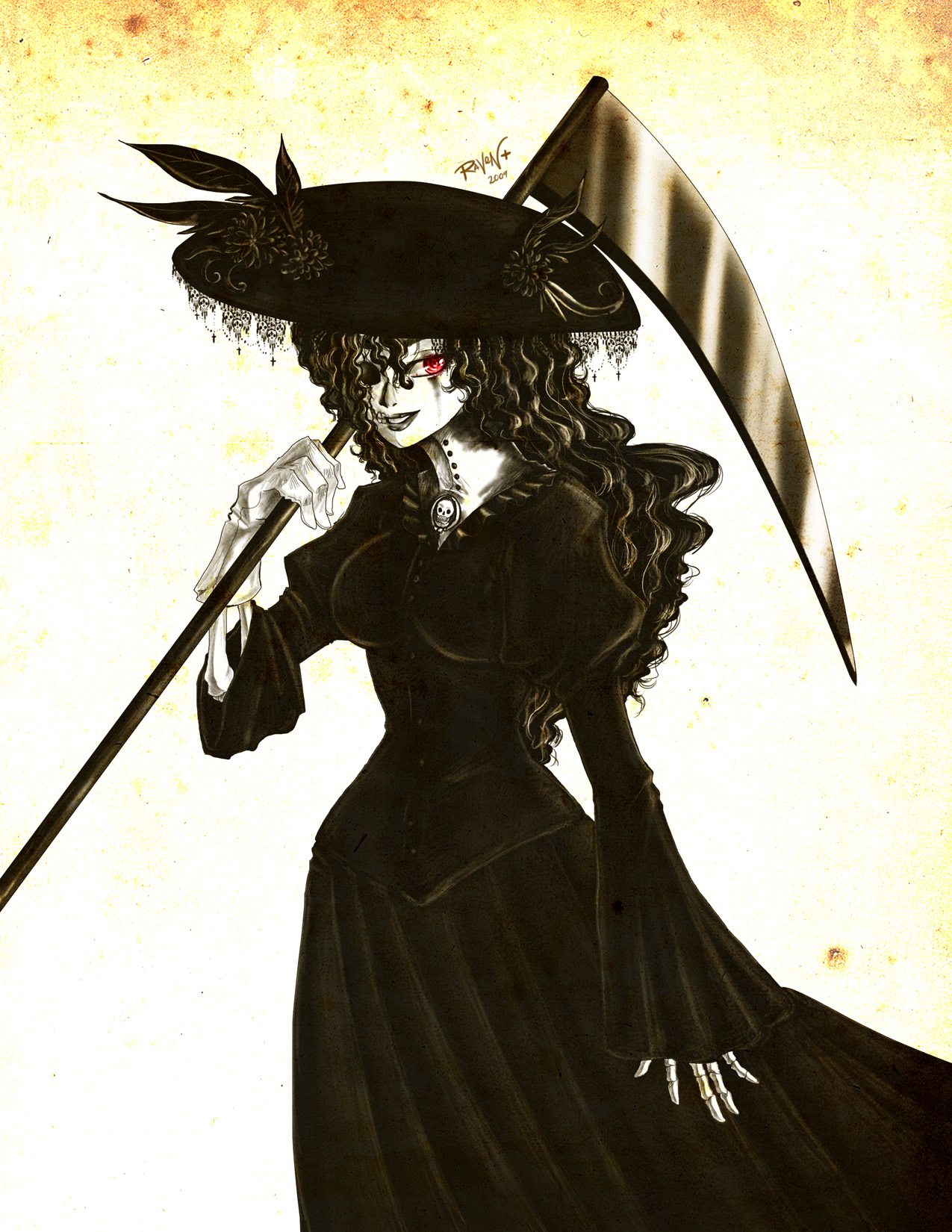 Santisima Muerte by CrimsonRavenDesign on DeviantArt Santisima Muerte by CrimsonRavenDesign on DeviantArt