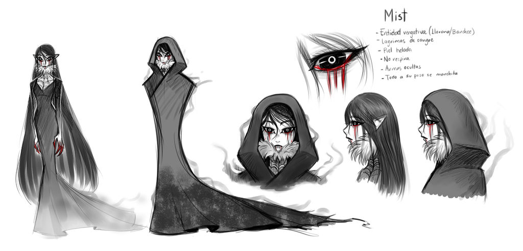 Mist Characters Character Design MIST by CrimsonRavenDesign on DeviantArt
