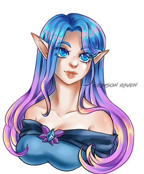 Bust Commission Azure