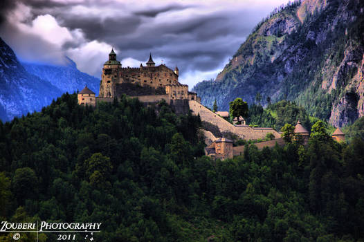 Hohenwerfen Castle HDR