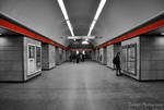 Following the red line III by Zouberi