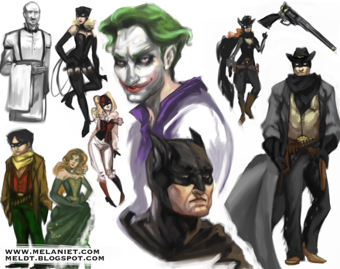 Batman doodles