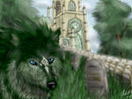 Wolf Link: The Temple by neecolette