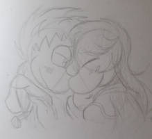 RaymanxRaygirl sketch (WIP)