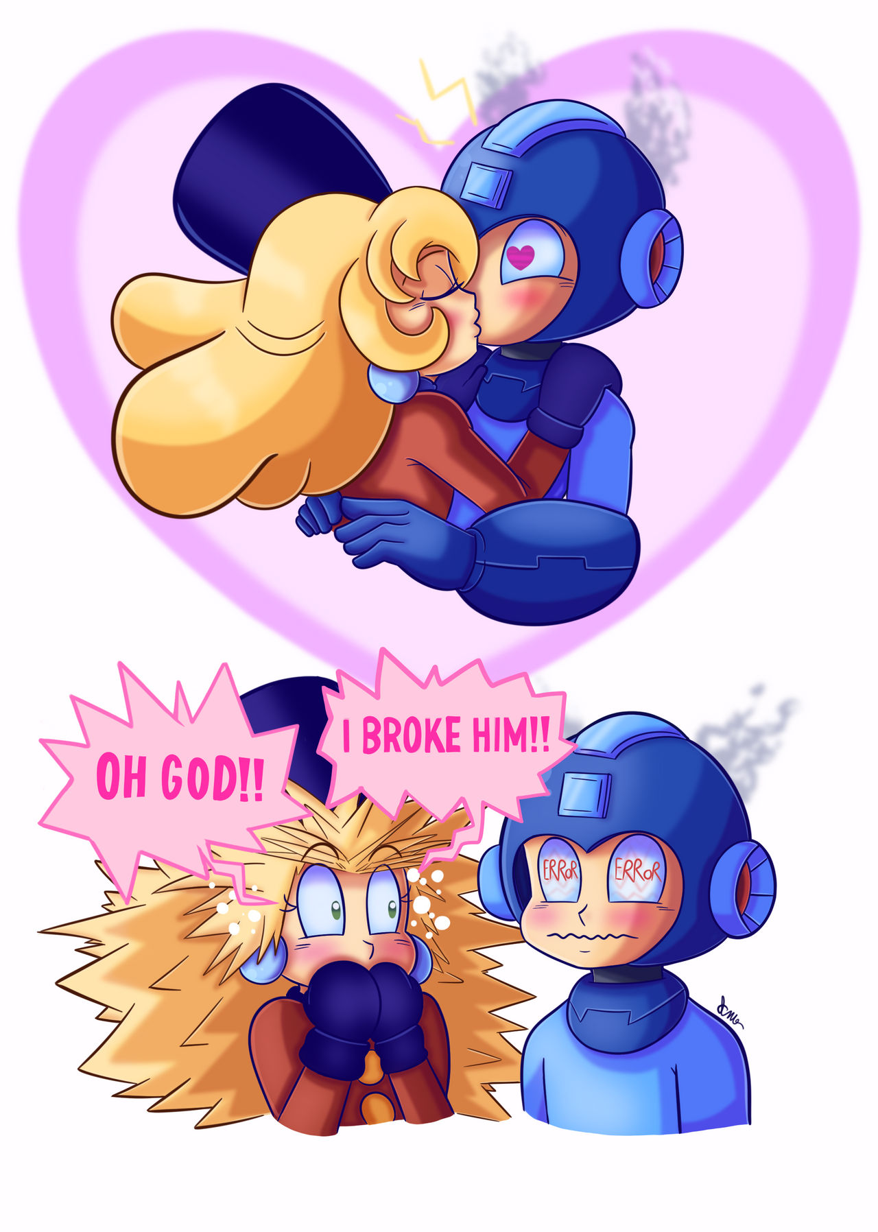 Kalinka System Mega Man And Kalinka System Error by Alelis679 on DeviantArt