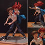 Shinji and Asuka - Resin Model