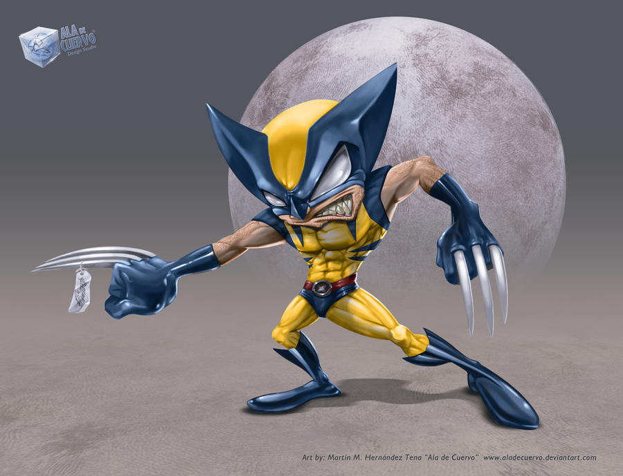 Wolverine toon on colors